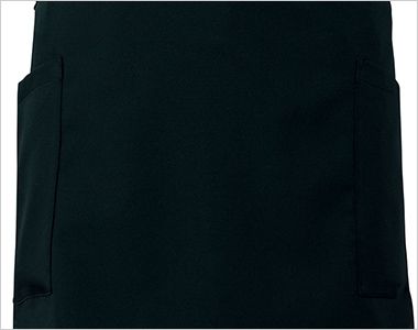 ショートエプロン 両脇ポケット