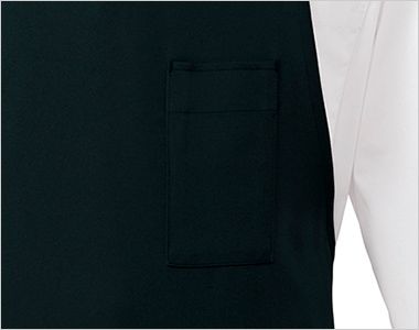 チトセ(アルベ) T-9103 胸当てエプロン/X型[男女兼用] ポケット