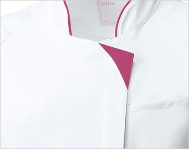 UN-0040 UNITE(ユナイト) チュニック(女性用) 前立てのオシャレ配色