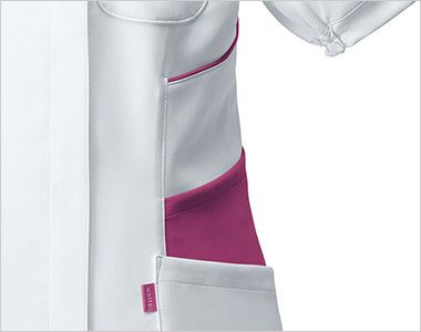 UN-0040 UNITE(ユナイト) チュニック(女性用) 収納力豊富な三段ポケット