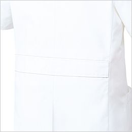 UN-0099 Unite 涼しいドクターコート/半袖[男性用] 後ろ姿をスマートに見せるベルトデザイン