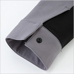 コーコス A-7068 [春夏用]アンドレスケッティ ストレッチ 長袖シャツ[男女兼用] 袖口隠しドットボタン