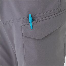 コーコス A-7165 [通年]アンドレスケッティ ストレッチ カーゴパンツ[男女兼用] ペン差しフラップ付きカーゴポケット