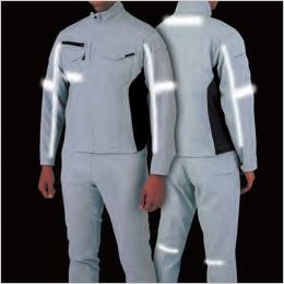 コーコス A-7170 [通年]アンドレスケッティ ストレッチ ジャケット[男女兼用] 反射素材