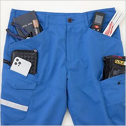 コーコス A-7175 [通年]アンドレスケッティ ストレッチ カーゴパンツ[男女兼用] 大容量ポケット