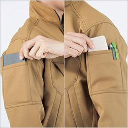 コーコス A-8170 [通年]アンドレスケッティ ブルゾン[男女兼用] 両袖ペン差し