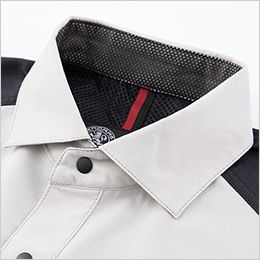 コーコス A-9078 [春夏用]アンドレスケッティ ストレッチ 長袖シャツ[男女兼用] 衿台DRYメッシュ、ワイドスプレッドカラー