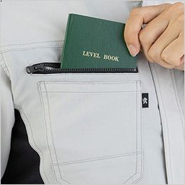 コーコス A-9170 [通年]アンドレスケッティ ストレッチ ジャケット[男女兼用] 野帳も入る右胸ファスナーポケット