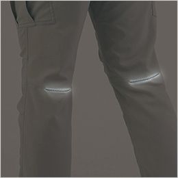 コーコス A-9175 [通年]アンドレスケッティ ストレッチ カーゴパンツ[男女兼用] ひざ裏反射パイピング付