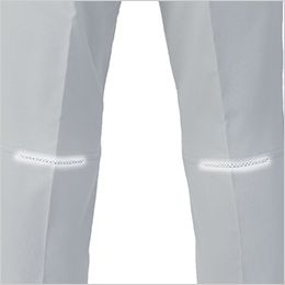 コーコス AE-4053 [春夏用]エコ・ストレッチ スラックス[男女兼用] 膝裏反射パイピング