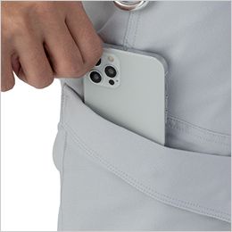 コーコス AE-4055 [春夏用]エコ・ストレッチ カーゴパンツ[男女兼用] 上から入るスルポケ