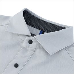 コーコス AE-4058 [春夏用]エコ・ストレッチ 長袖シャツ[男女兼用] 衿台DRYメッシュカラー、ワイドスプレッドカラー