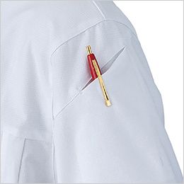 コーコス AG-3177 [春夏用]アンドレスケッティ×グラディエーター ファントムドッツ 冷感DRY サイドポケット 半袖Tシャツ[男女兼用] 袖ペン差し
