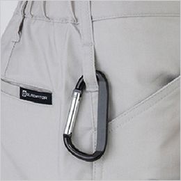 コーコス AG-3185 [通年]アンドレスケッティ×グラディエーター ストレッチ カーゴパンツ[男女兼用] 両脇カラビナループ（カラビナはイメージです）