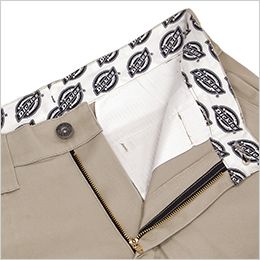 コーコス D-2874 [通年]Dickies T/Cストレッチ オールドスタイル ストレートパンツ[男女兼用] レタード柄