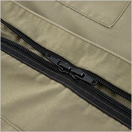 コーコス D-676 [通年]Dickies T/Cストレッチ つなぎ[男女兼用] 逆開ファスナー