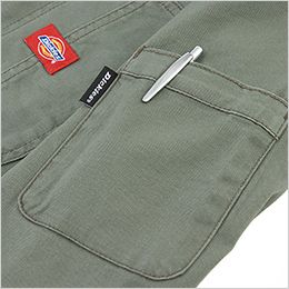 [廃番・返品交換不可]コーコス D-736 [通年]Dickies ストレッチオックス つなぎ[男女兼用] ペン差し