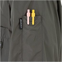 コーコス D-7510 [通年]Dickies コーチジャケット[男女兼用] 左袖ペン差し