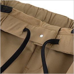 コーコス D-7575 [通年]Dickies 4WAYストレッチ テーパード カーゴパンツ[男女兼用] 内側ドローコード仕様により、ベルトレスで着用可能