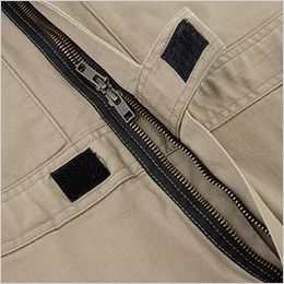 コーコス D-766 [通年]Dickies T/Cストレッチ つなぎ[男女兼用] 逆開きファスナー・持ち出し付