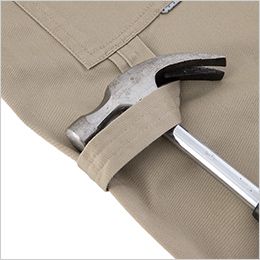 コーコス D-769 [通年]Dickies T/Cストレッチ オーバーオール つなぎ[男女兼用] ハンマーループ付き