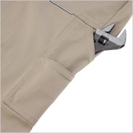 コーコス D-769 [通年]Dickies T/Cストレッチ オーバーオール つなぎ[男女兼用] ツールポケット付き