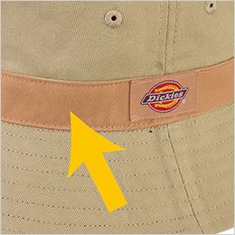 コーコス D-8214 Dickies コットンリバーシブルワークハット 両面腰部分芯地にニオイクリア®SG芯採用