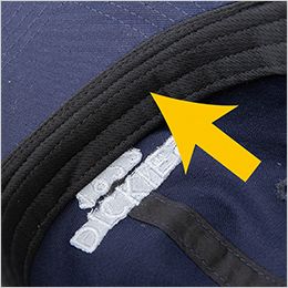コーコス D-8236 Dickies コットンワークキャップtype-C(クーパー)ロングバイザー すべり部分芯地にニオイクリア®SGを採用