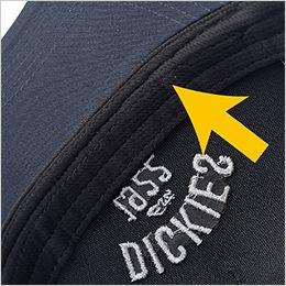 コーコス D-8242 Dickies コットンワークメッシュキャップtype-B(ビルダー) すべり部分芯地にニオイクリア®SGを採用