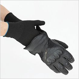 コーコス G-201 [通年]ニオイクリア 消臭インナー手袋(5双組) 摩擦を減らし、グローブの着脱がスムーズ
