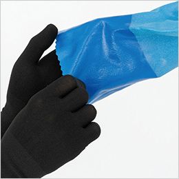 コーコス G-201 [通年]ニオイクリア 消臭インナー手袋(5双組) 【インナー手袋】薄手なのでゴム手袋のインナーとして使用可能
