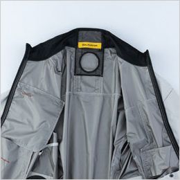 コーコス G-2030 [春夏用]ボルトクール 日傘遮熱® 半袖ブルゾン（ペルチェ ネックホルダー付）[男女兼用] 衿裏メッシュ