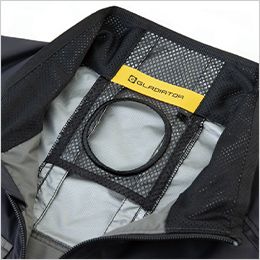 コーコス G-2030 [春夏用]ボルトクール 日傘遮熱® 半袖ブルゾン（ペルチェ ネックホルダー付）[男女兼用] ペルチェネックホルダー