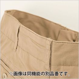 コーコス G-5003 [通年]グラディエーター スタイリッシュストレートパンツ 「ヴィンテージタイプ」の腰廻り
