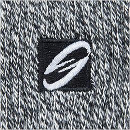 コーコス G-8425 [通年]ニオイクリア 90°クルー5本指2P ロゴ刺繍入り