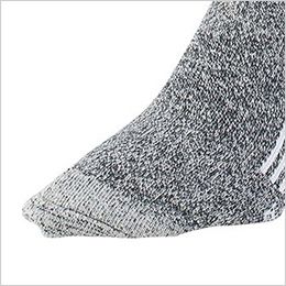 コーコス G-8436 [通年]ニオイクリア ストロングロークルー2P[男女兼用] 補強糸をプラス
