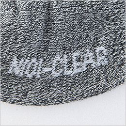 コーコス G-9241 [通年]ニオイクリア ロークルー先丸2P ジャガードロゴ入り