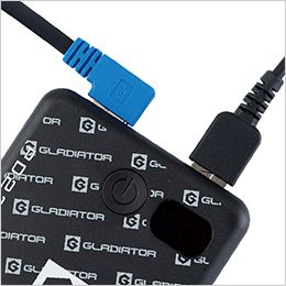 コーコス GB-872 モバイルバッテリー 10,000mAh(手のひらサイズ&PD充電対応) ファンとペルチェクーラーの同時接続が可能