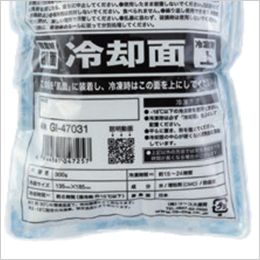 コーコス GI-47031 [春夏用]氷零 0℃ 保冷剤（300g） 識別管理しやすい氏名記入欄付き
