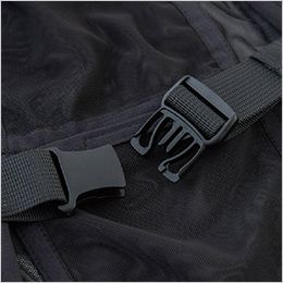 コーコス GI-469 [春夏用]アイスメッシュベスト 保冷剤150g用 6ポケット＆ペルチェ穴[男女兼用] バックル付きの前ベルトで調整可能