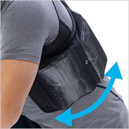 コーコス GI-479 [春夏用]アイスメッシュベスト 保冷剤300g用 6ポケット[男女兼用] 脇の違和感ゼロへ