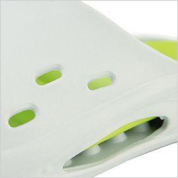 コーコス MW-3500 リバウンドワーク サンダル1.0 通気ホール