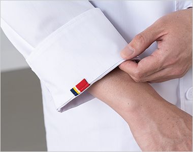 【先行販売商品】ドクターコート フォーク Dickies(ディッキーズ) 折り返すと4色ネームライン