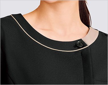 FOLK 3027SC ワンピース[女性用] 襟ぐりはお辞儀時に安心の狭め仕様