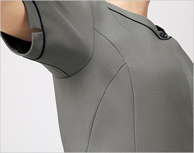 FOLK 3027SC ワンピース[女性用] ラインを立体的に見せる脇部分の切替