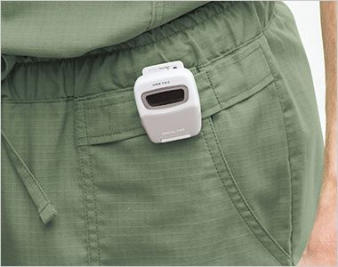 5020SC Folk×Dickies ストレートパンツ(男女兼用) クリップonタイマーポケット
タイマーなどを付けるのに適したポケット
仕切り付きなので複数付けることもできます