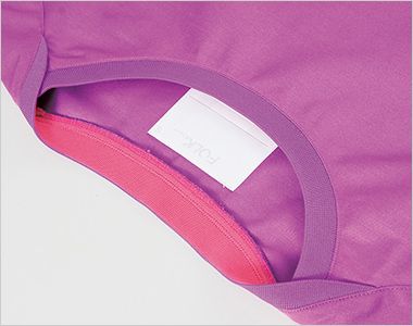7097SC Folk パントン スクラブ[男女兼用] PANTONEらしい配色のリブ