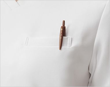 FOLK 7117SC レディススクラブ[女性用] 左胸ポケット付

