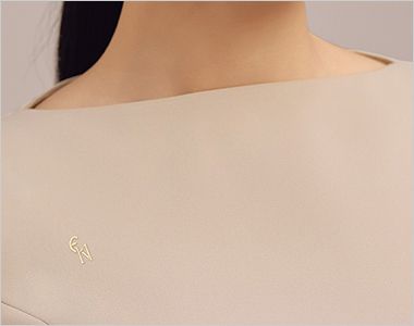 FOLK EN100 ESTNATION × FOLK ワンピース[女性用] お辞儀をしたときにも胸元が開かないネックライン