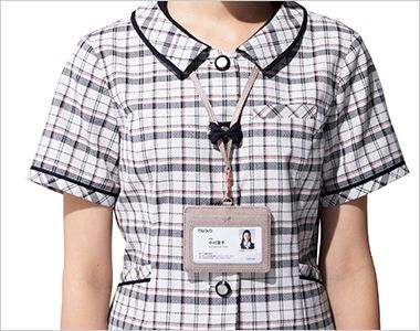 FB71360 nuovo オーバーブラウス リボン型フォルダーループ付き